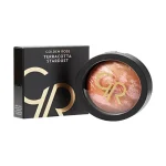 رژگونه گلدن رز مدل Terracotta Stardust | رژگونه براق و مخملی با جلوه طبیعی - تصویر 3