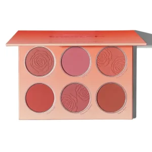پالت رژگونه شیگلم مدل Floral Flush Blush Palette | پالت رژگونه حرفه‌ای با رنگ‌های طبیعی